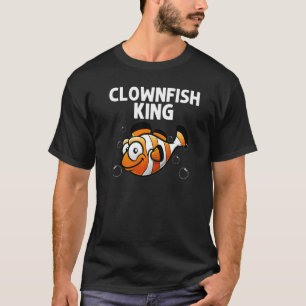 Cool Clownfish For Men Dad Sea Clown Fish Ocean Sa T-Shirt