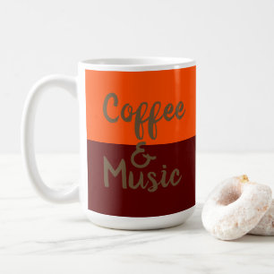 Cool Coffee and Music Mug