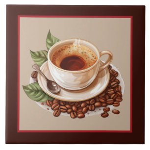 Cool coffee home business crafting  tile