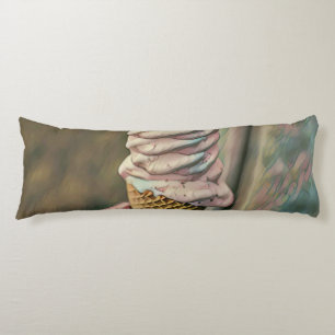 Cool cold freezing ice cream body pillow