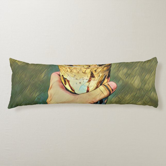 Cool cold freezing ice cream body pillow (Front)