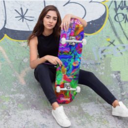 Cool & Colorful Skateboard