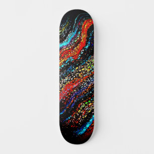 Cool Colorful Urban Abstract Street Art Inspired  Skateboard