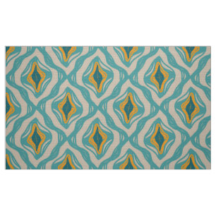 Cool colour retro vintage seamless fabric