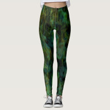Cool Coloured Fire Leggings