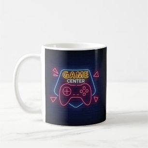 Cool & Colourful Game Centre Neon Sign Coffee Mug