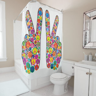 Cool Colourful Groovy Peace Signs