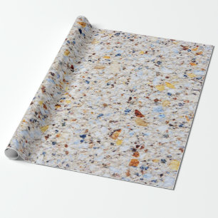 Cool Colourful Marble Granite Stone Texture Wrapping Paper