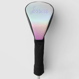 Cool Colourful Ombre Gradients & Your Script Golf Head Cover