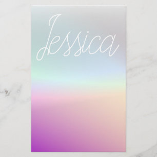 Cool Colourful Ombre Gradients & Your Script Stationery