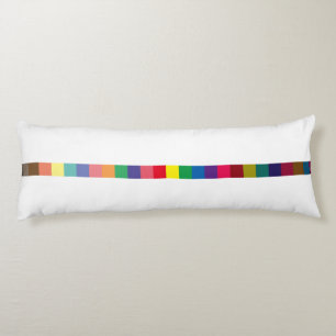 cool colourful palette , colour scheme stripe body pillow