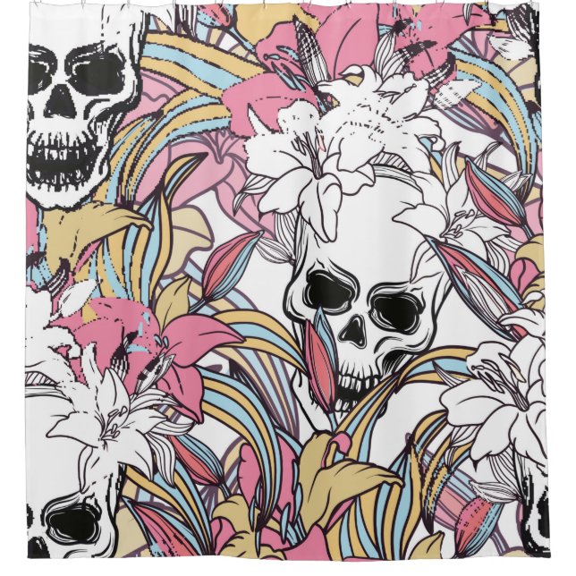 Cool colourful seamless Vintage pattern background (Front)