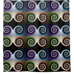 COOL Colourful Spiral Abstract Pattern