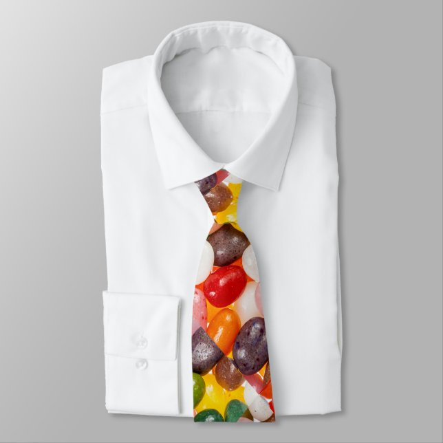 Cool colourful sweet Easter Jelly Beans Candy Tie (Tied)
