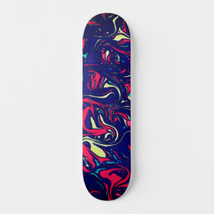 Cool Colourful Urban Abstract Street Art Inspired  Skateboard