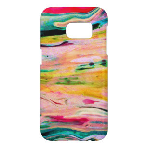 Cool Colourful Watercolors Background Samsung Galaxy S7 Case