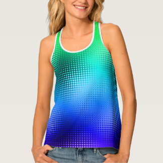 Cool Colours Dot Matrix Tank Top