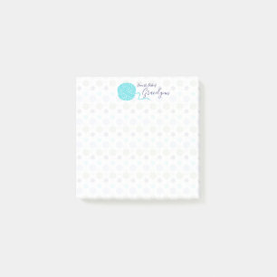 Cool Colours Yarn Ball String Pattern Post-it Notes