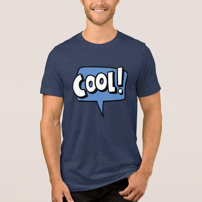 Cool Comic Speech Bubble T-Shirt – Fun Graphic Tee (Front)