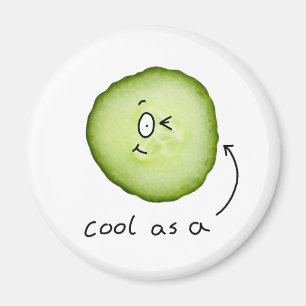 cool comme aimant de concombre