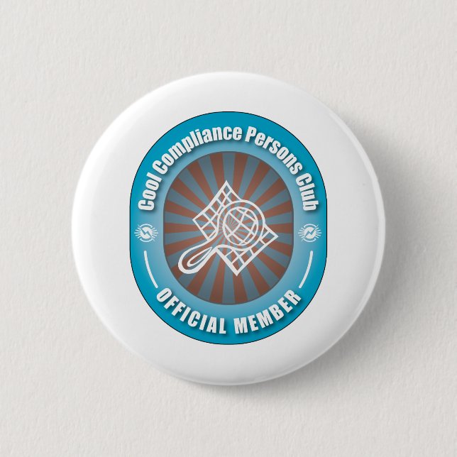 Cool Compliance Persons Club 2 Inch Round Button (Front)
