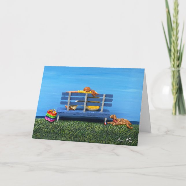 Cool Contemplation Card (Front)