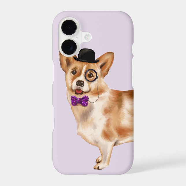 Cool Corgi (Background Colour Editable) (Back)