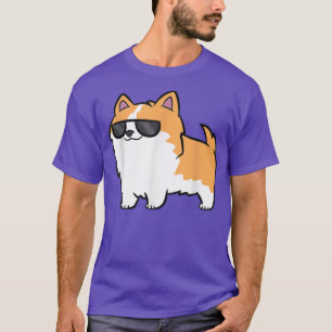 Cool Corgi Dog With Sunglasses Cool Corgi T-Shirt
