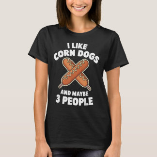 Cool Corn Dog Outfit For Men Women Corn Dog Lover T-Shirt