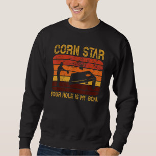 Cool Cornhole Men Women Corn Hole Bag Toss Tournam Sweatshirt