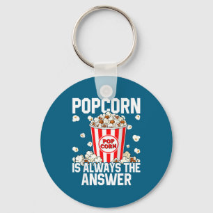 Cool Costume Popcorn Corn Pop Lover Keychain