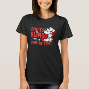 Cool Country Music Ranch Outfit for Western Fans T-Shirt