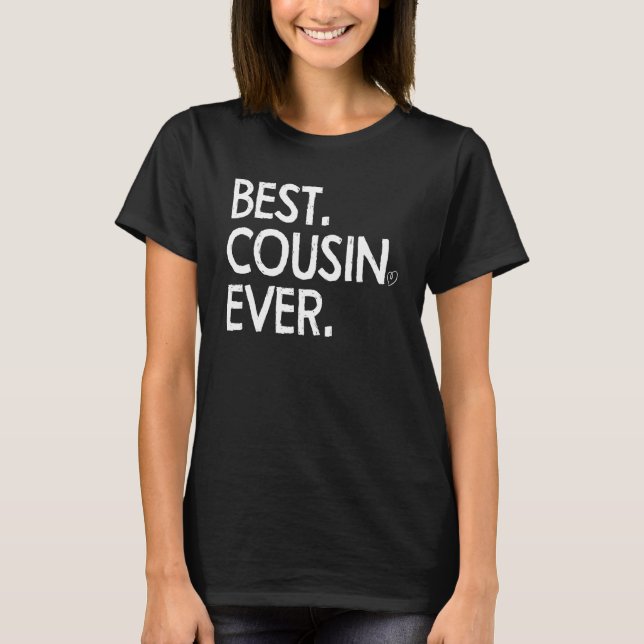Cool Cousin For Men Women Cousin Crew Coolest Cous T-Shirt (Front)