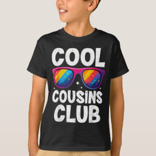 Cool Cousins Club Family Matching Funny Cousin Squ T-Shirt