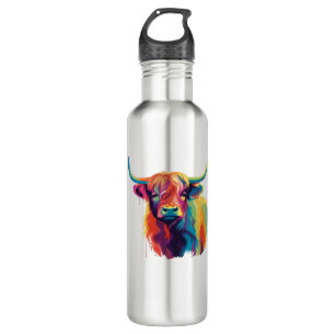 Cool Cow in the Meadow Classic T-Shirt 710 Ml Water Bottle