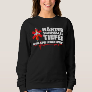 Cool Cpr Reanimation Revivement Doctor Life Sweatshirt