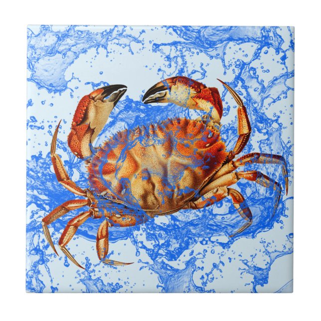 Cool Crab Tile (Front)