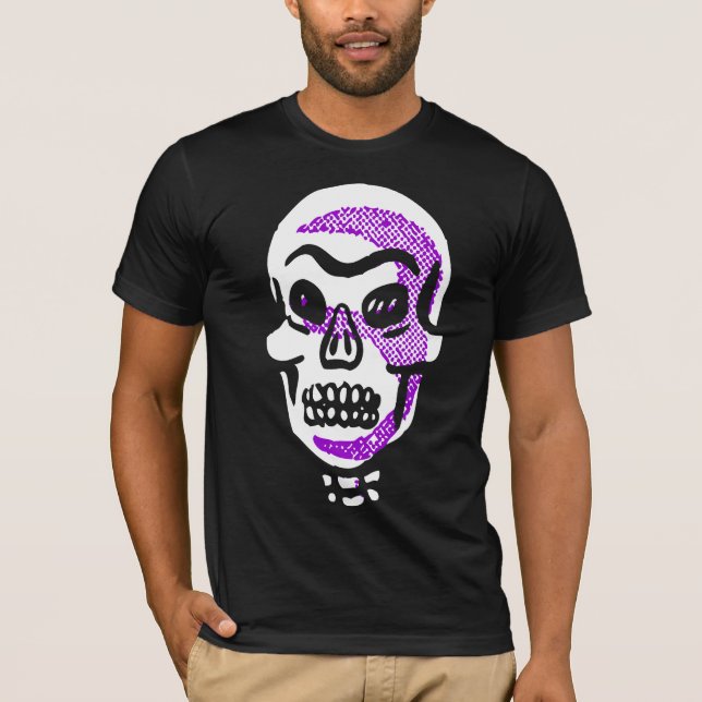 Cool crâne foncé TShirt (Devant)
