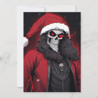 Cool Creepy Anime Cartoon Santa Skull Zombie Demon