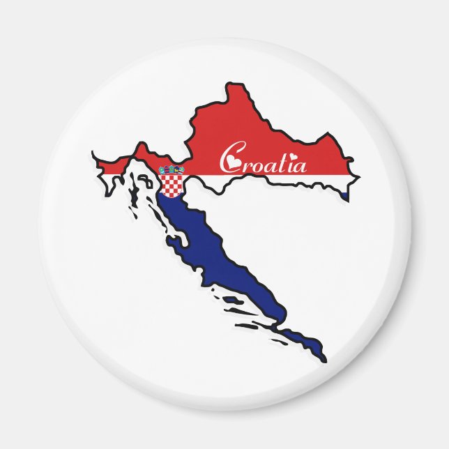 Cool Croatia Magnet (Front)