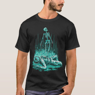 Cool Crows Listening To Retro Boombox Music T-Shirt
