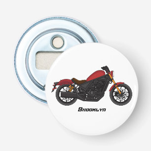 Cool cruiser style motorcycle bottle opener