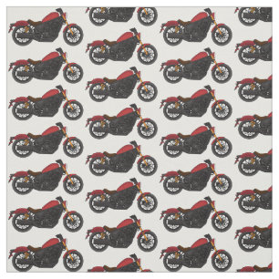 Cool cruiser style motorcycle fabric