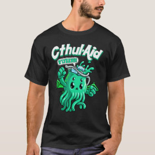 Cool Cthulhu Aid Cthulhu R'lyeehh Cute Meme Hallo T-Shirt