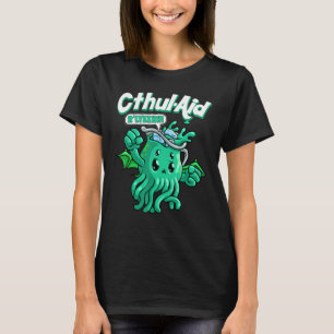 Cool Cthulhu Aid Funny Cthulhu R'lyeehh Cute Meme  T-Shirt
