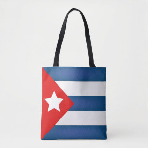 Cool Cuba Flag Fashion Tote Bag