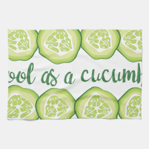 Cool Cucumber Kitchen Towel