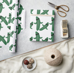 Cool Cucumber Wrapping Paper