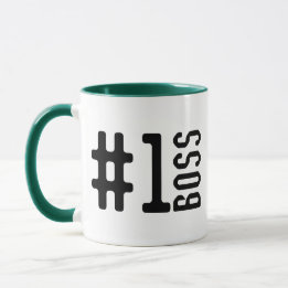 Cool Custom Christmas or Boss's Day Gift for Boss Mug