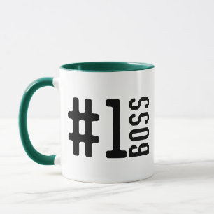 Cool Custom Christmas or Boss's Day Gift for Boss Mug